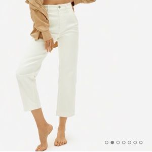 Everlane straight crop pants size 10